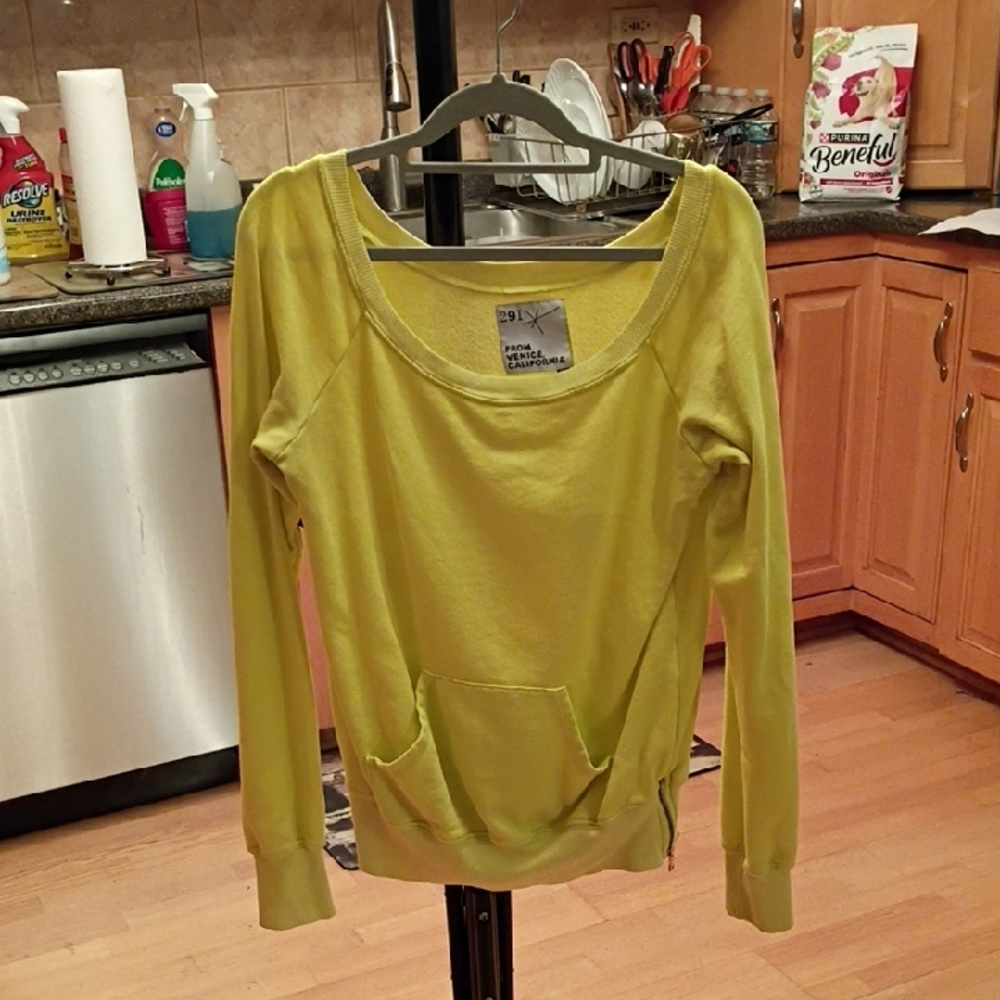 Vibrant Lime Women's Sweatshirt